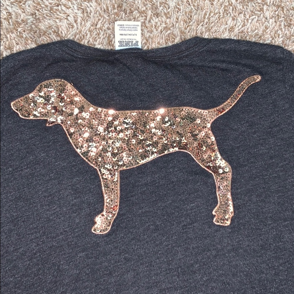 PINK Rose Gold Tee Cute